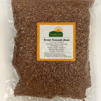 1 - brown flaxseeds